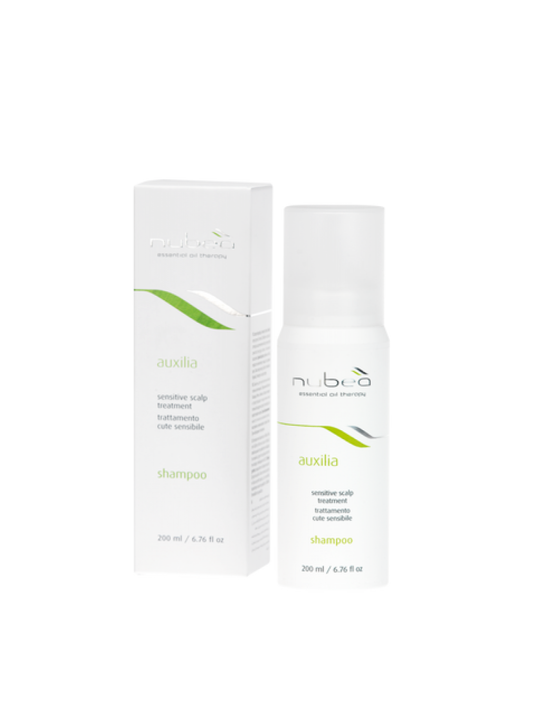 Шампунь для чутливої шкіри голови Nubea Auxilia, 200 мл