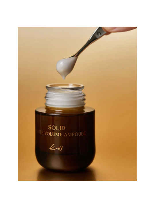 Освітлююча та зміцнююча кремова сироватка Koy Solid White Volume Ampoule, 35 мл