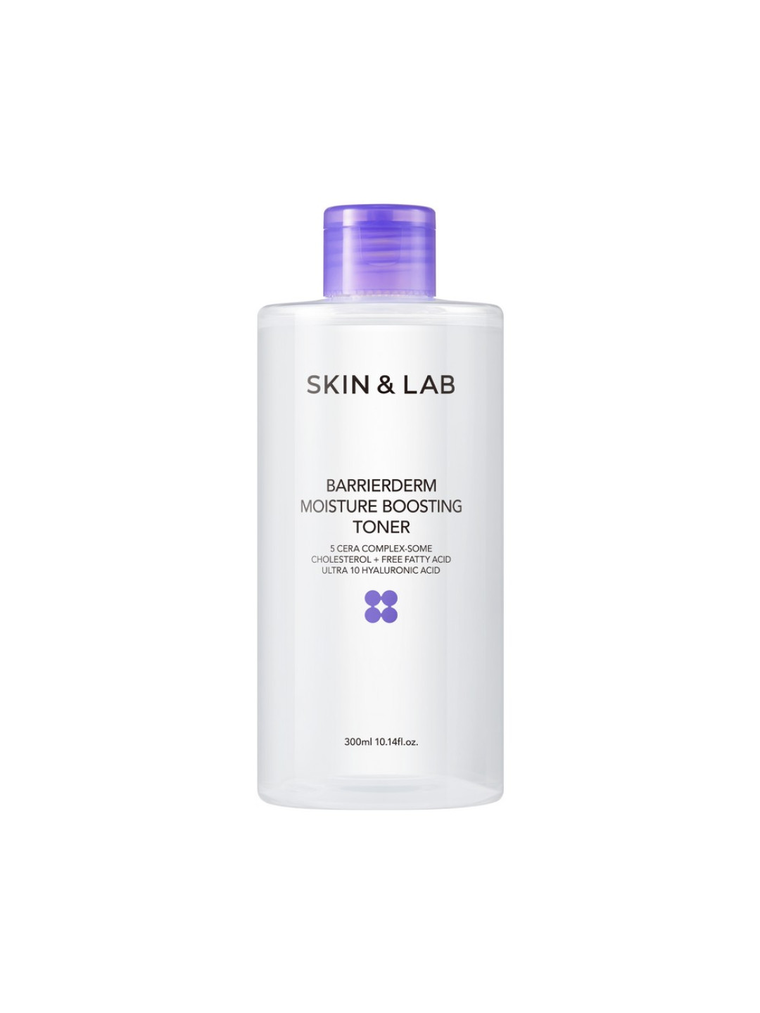 Зволожувальний тонер з керамідами SKIN&LAB Barrierderm Moisture Boosting Toner, 300 мл