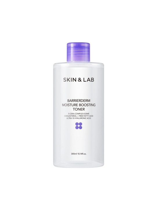 Зволожувальний тонер з керамідами SKIN&LAB Barrierderm Moisture Boosting Toner, 300 мл Зволожувальний тонер з керамідами SKIN&LAB Barrierderm Moisture Boosting Toner, 300 мл
