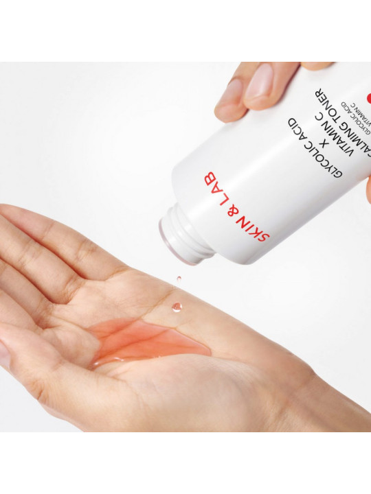 Заспокійливий тонер з гліколевою кислотою та вітаміном C SKIN&LAB Glycolic Acid × Vitamin C Calming Toner, 180 мл