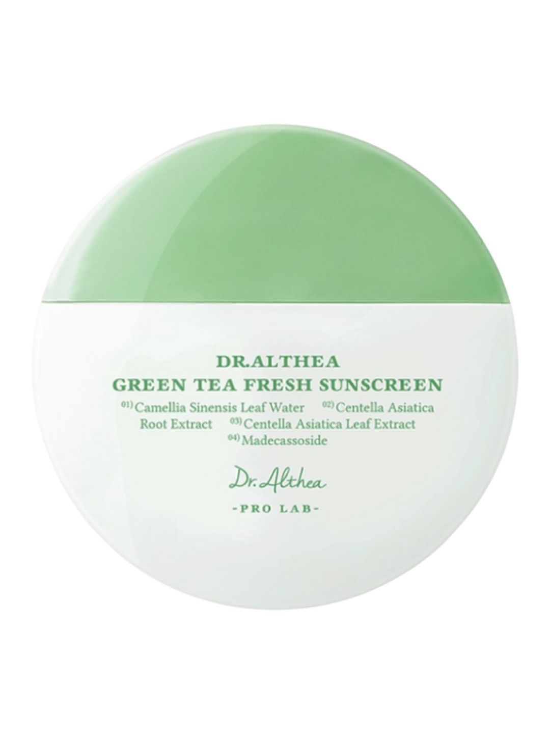 Заспокійливий сонцезахисний крем з чайним деревом Dr.Althea Green Tea Fresh Sunscreen, 45 м