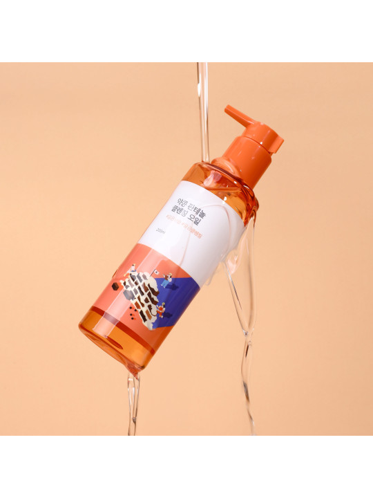 Гідрофільна олія з екстрактом соєвих бобів та пантенолом ROUND LAB Soybean Panthenol Cleansing Oil, 200 мл