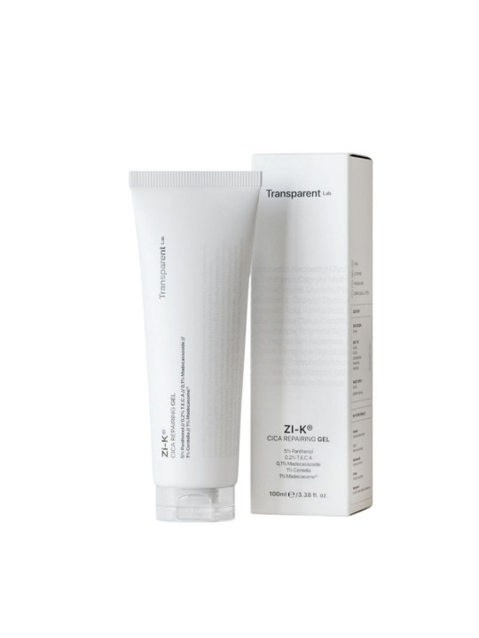 Відновлюючий гель для обличчя з екстрактом центели TRANSPARENT LAB Zi-K Cica Repairing Gel, 100 мл