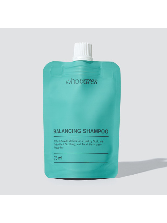 Шампунь безсульфатний whocares Balancing Shampoo, 75 мл