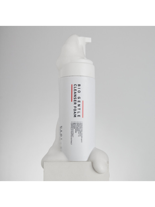 М'яка пінка для вмивання Usolab Bio Gentle Cleansing Foam, 150 мл