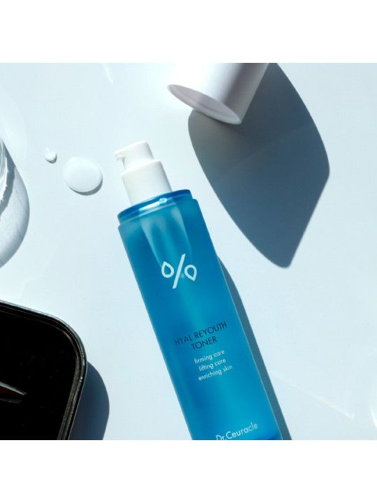Зволожуючий тонер для обличчя з гіалуроновою кислотою Dr.Ceuracle Hyal Reyouth Toner, 120 мл