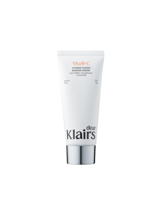 Вітамінний тонізуючий бар’єрний крем DEAR, KLAIRS Vitamin Toning Barrier Cream, 60 мл