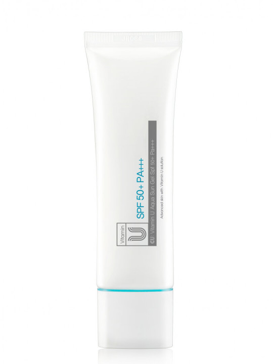 Сонцезахисний гель Cuskin VITAMIN U Aqua Sun Gel (SPF 50+ PA+++), 50 мл