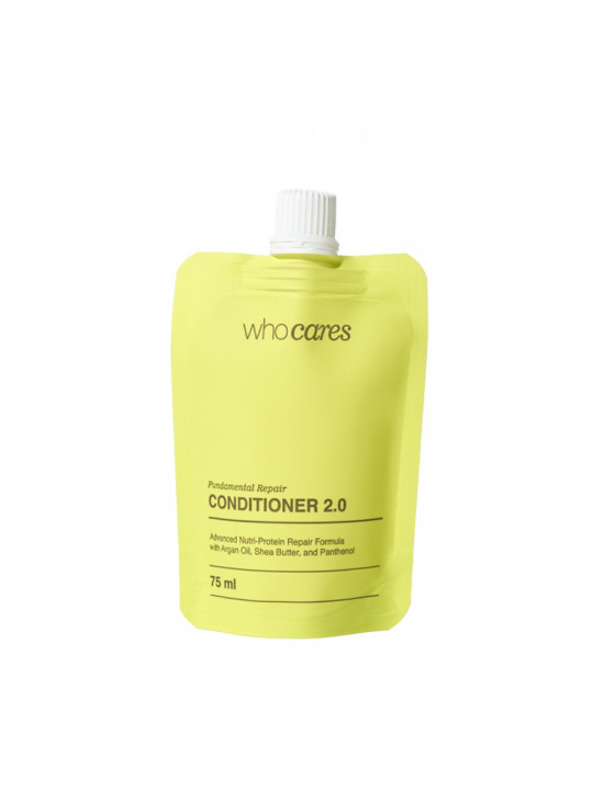 Кондиціонер живильний із вдосконаленою формулою whocares Conditioner 2.0 Fundamental Repair, 75 мл