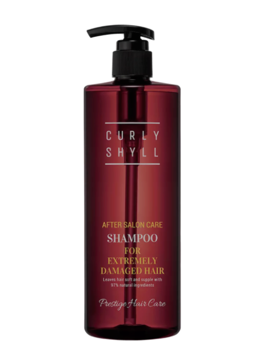 Відновлюючий шампунь для дуже пошкодженого волосся CURLY SHYLL After Salon Care Shampoo, 500 мл