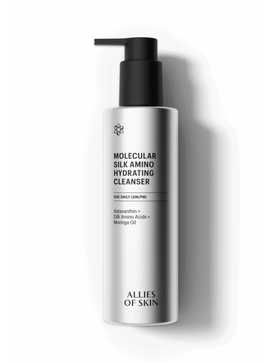 Очищуючий засіб Allies of Skin Molecular Silk Amino Hydrating Cleanser, 100 мл